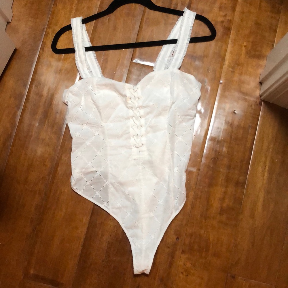 Free People lace body suit